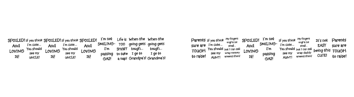 KR Babiez Two  Descarca Fonturi Gratis