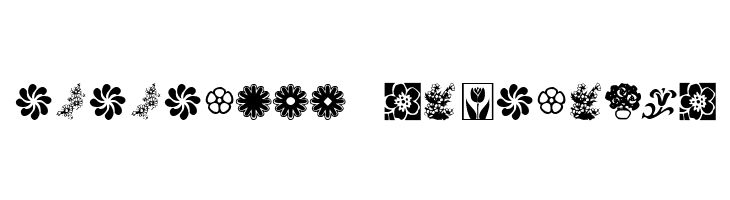 KR Kat's Flowers 2  Descarca Fonturi Gratis