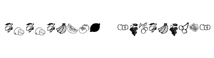 KR Fruitsy  Descarca Fonturi Gratis