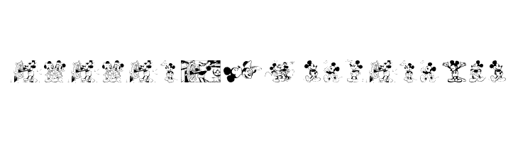 Mickey Vintage  Descarca Fonturi Gratis