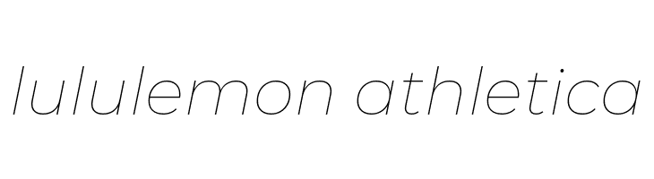 Montserrat Thin Italic  Descarca Fonturi Gratis
