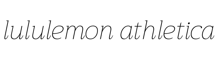 Trirong Thin Italic  Descarca Fonturi Gratis