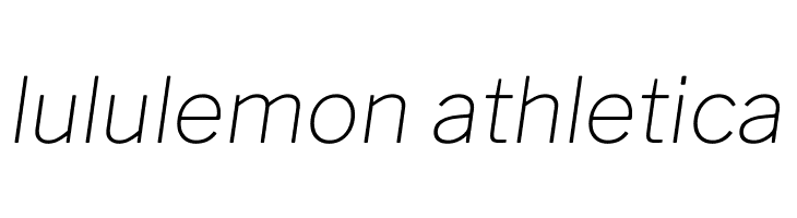 Libre Franklin Thin Italic  Descarca Fonturi Gratis