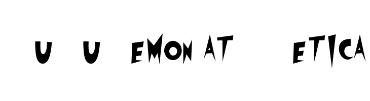 MoRoNs from OuTeRsPacE  Descarca Fonturi Gratis