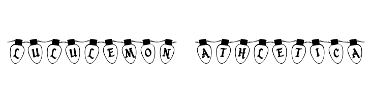 Christmas Lights Outdoor  Descarca Fonturi Gratis