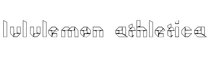 kubos origami  Descarca Fonturi Gratis