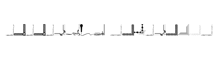 Border Corners  Descarca Fonturi Gratis