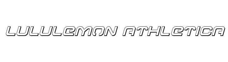 Gunrunner 3D Italic  Descarca Fonturi Gratis