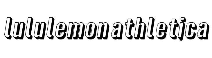 Warsaw Gothic Extended Shadow Oblique  Descarca Fonturi Gratis