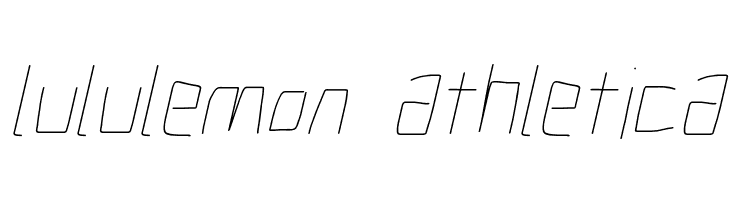 Electronic UltraThin Italic  Descarca Fonturi Gratis