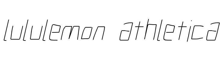 Electronic Thin Italic  Descarca Fonturi Gratis