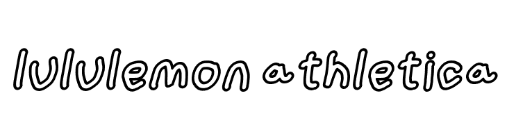 Loogie Hawk Outline Oblique  Descarca Fonturi Gratis