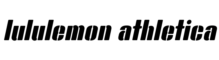 Bluefish STENCIL DEMO Italic  Descarca Fonturi Gratis