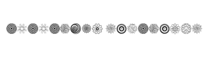 Mandalas  Descarca Fonturi Gratis