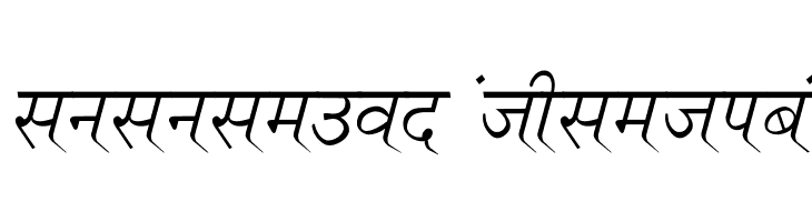 Ruchi-Normal Italic  Descarca Fonturi Gratis