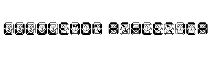 Crashed Scoreboard  Descarca Fonturi Gratis