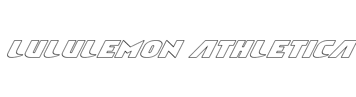 Ninja Garden Outline Italic  Descarca Fonturi Gratis