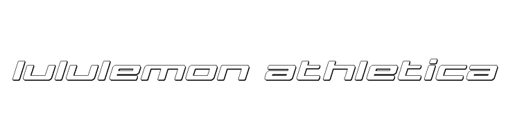 Phoenicia Lower Case 3D Italic  Descarca Fonturi Gratis