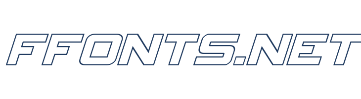 Spy Agency Outline Italic font — Lorem ipsum body text preview