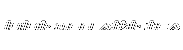 Xephyr 3D Italic  Descarca Fonturi Gratis