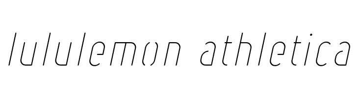 Ruler Stencil Thin Italic  Descarca Fonturi Gratis