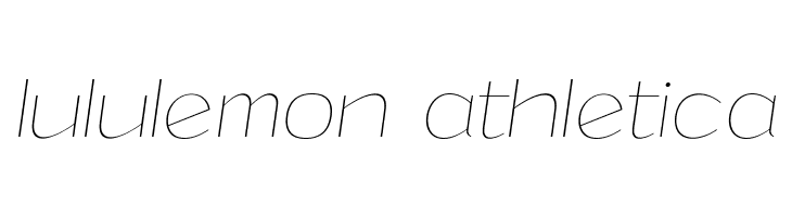 Grandi PERSONAL USE Thin Italic  Descarca Fonturi Gratis