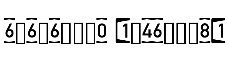 Autobahnen invers  Descarca Fonturi Gratis