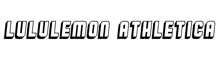 Broadway Flat 3D Italic  Descarca Fonturi Gratis