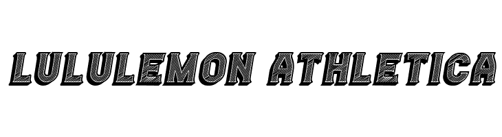 Casino 3D Lines Italic  Descarca Fonturi Gratis