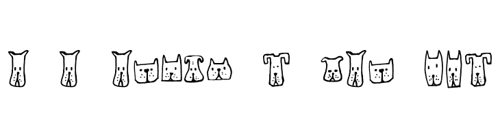 Cats and Dogs Regular  Descarca Fonturi Gratis