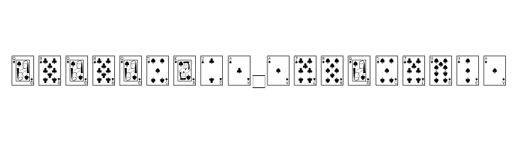 Playing Cards  Descarca Fonturi Gratis