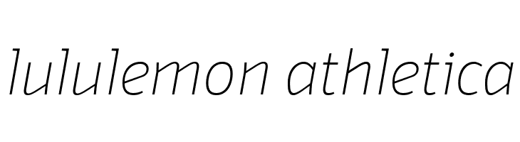 Domotika Trial Thin Italic  Descarca Fonturi Gratis