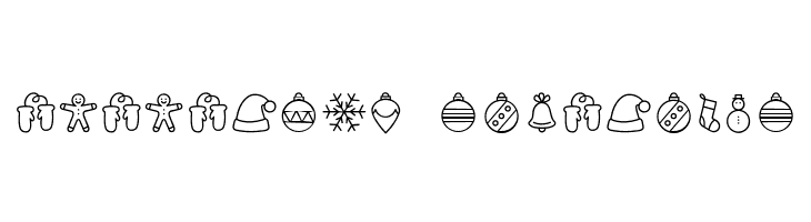 HelloChristmasIconTrial  Descarca Fonturi Gratis