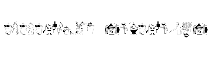 aqua teen hunger font  Descarca Fonturi Gratis