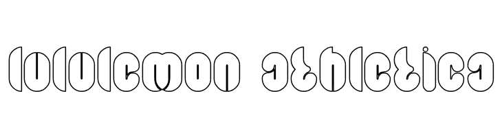 Blowing Bubble_outline  Descarca Fonturi Gratis