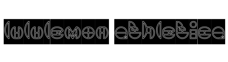 DRAGON FLY-Outlined-Hollow  Descarca Fonturi Gratis