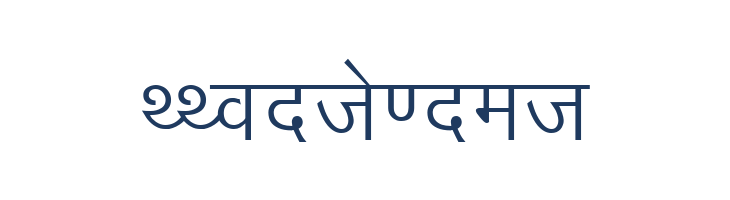 Kruti Dev 010 font — Lorem ipsum body text preview