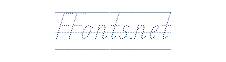 SA School Handwriting Guide font — Lorem ipsum body text preview