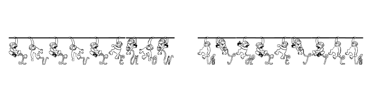 Affenschaukel  Descarca Fonturi Gratis