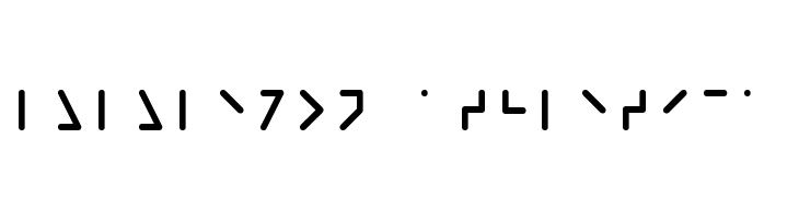 Braille-line  Descarca Fonturi Gratis