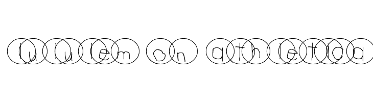 Circle The Letters  Descarca Fonturi Gratis