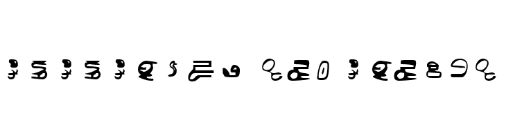 ID4 Alien Script  Descarca Fonturi Gratis