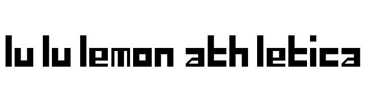 Blocky Regular  Descarca Fonturi Gratis