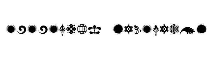 Cornucopia of Ornaments Fpur  Descarca Fonturi Gratis