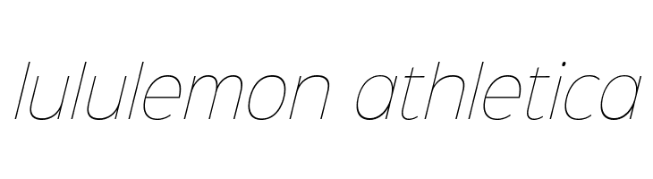 Sinkin Sans 100 Thin Italic  Descarca Fonturi Gratis